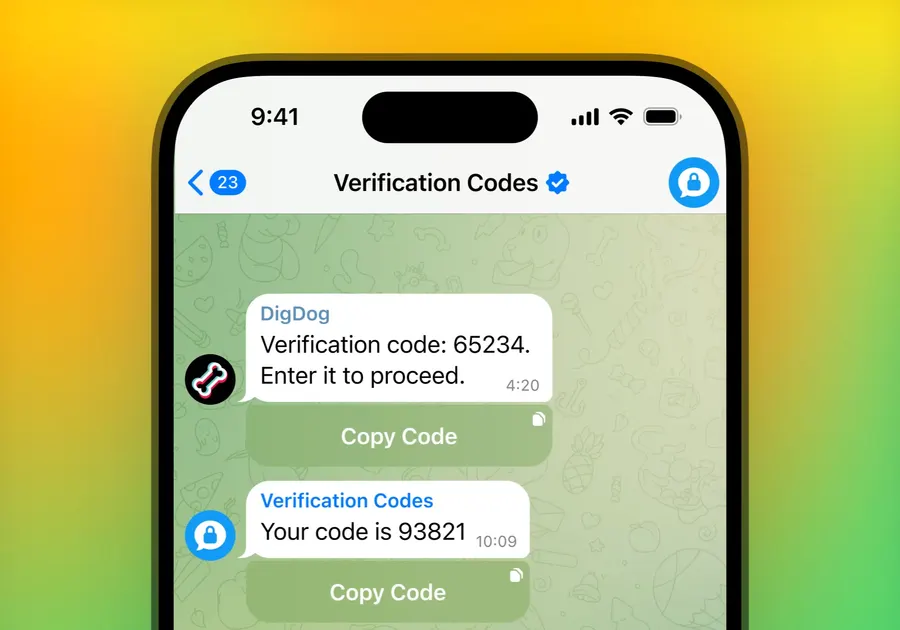 Telegram sıkça sorulan sorular ve destek panosu görseli